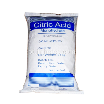 Mono -hidrato de ácido cítrico para comida